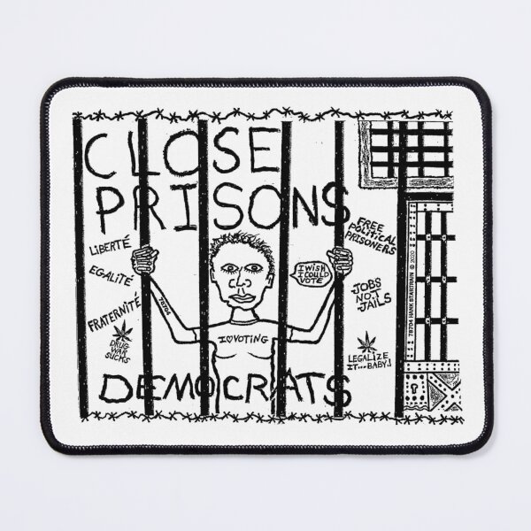 Item preview, CLOSE PRISONS ~ WOMAN ~ TRANS WOMAN ~ DEMOCRATS ~ (FZ-T-43) designed and sold by RodeoMalibu.