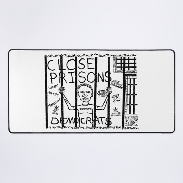 Item preview, CLOSE PRISONS ~ WOMAN ~ TRANS WOMAN ~ DEMOCRATS ~ (FZ-T-43) designed and sold by RodeoMalibu.