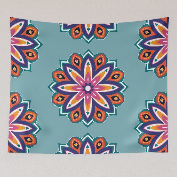 Item preview, Rangoli Flower Design & Pattern designed and sold by Jollys-ArtShop.