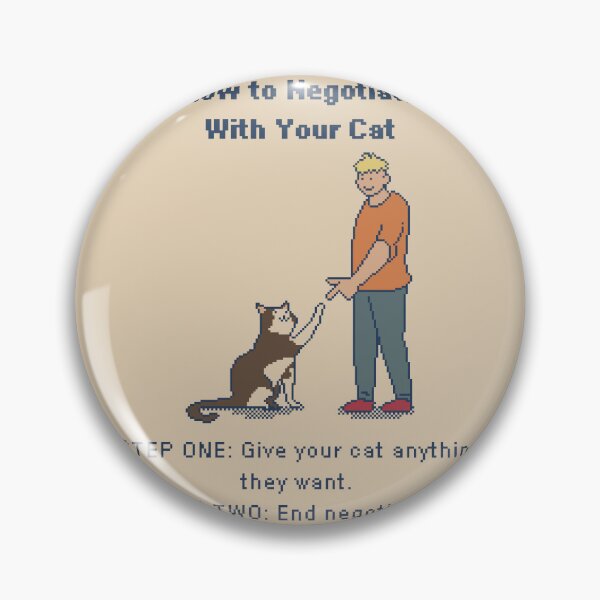 Item preview, Negotiations: The Cat's Terms - 8bit Pixelart designed and sold by pxlboy.