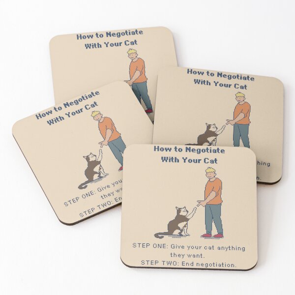 Item preview, Negotiations: The Cat's Terms - 8bit Pixelart designed and sold by pxlboy.