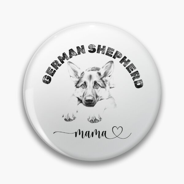 Item preview, German Shepherd Portrait Sketch Mama Owner Shirt designed and sold by Vandemonium.