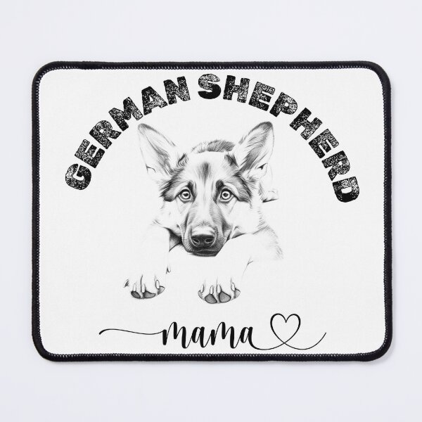 Item preview, German Shepherd Portrait Sketch Mama Owner Shirt designed and sold by Vandemonium.