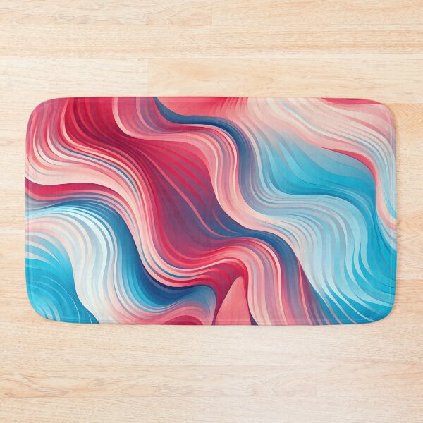 Item preview, Fluid Motion Abstract Wave Art designed and sold by VectorPlace.