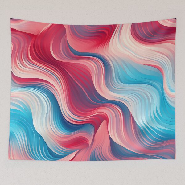 Item preview, Fluid Motion Abstract Wave Art designed and sold by VectorPlace.