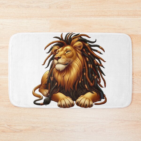 Item preview, Lion with Dreadlocks designed and sold by Carly Gough.