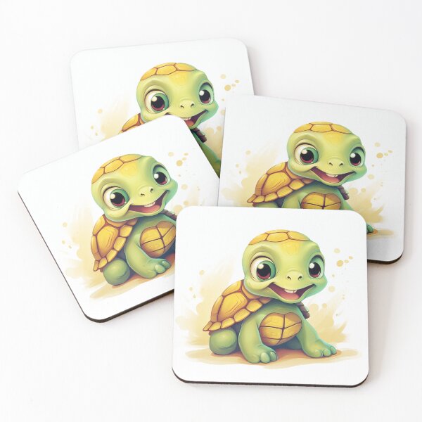Item preview, Hand illustrated turtle designed and sold by sagybp.