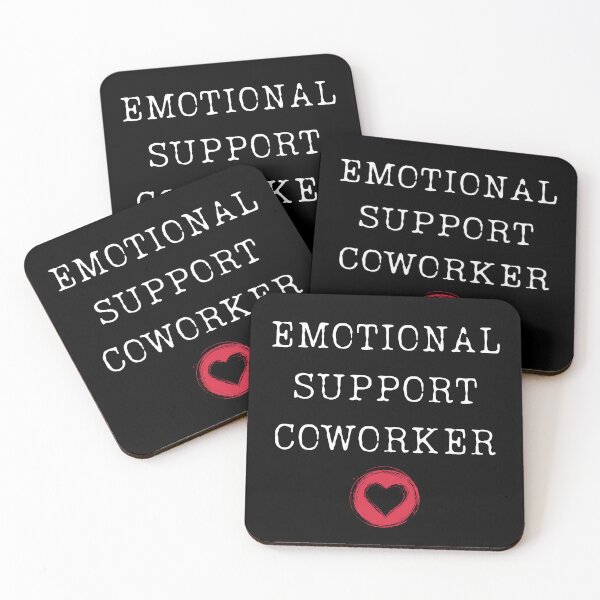 Item preview, Emotional Support Coworker Motivational Office Buddy designed and sold by ChicTrendz.