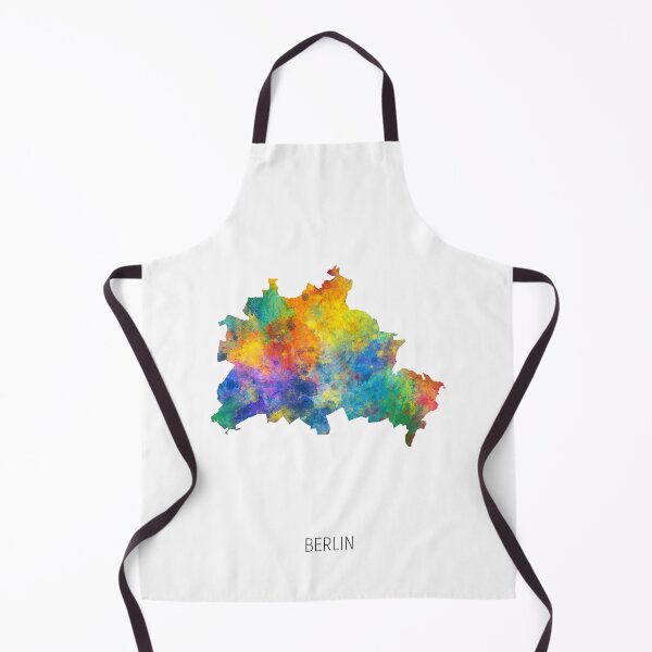 Item preview, Berlin Watercolor Map designed and sold by ArtPrints.