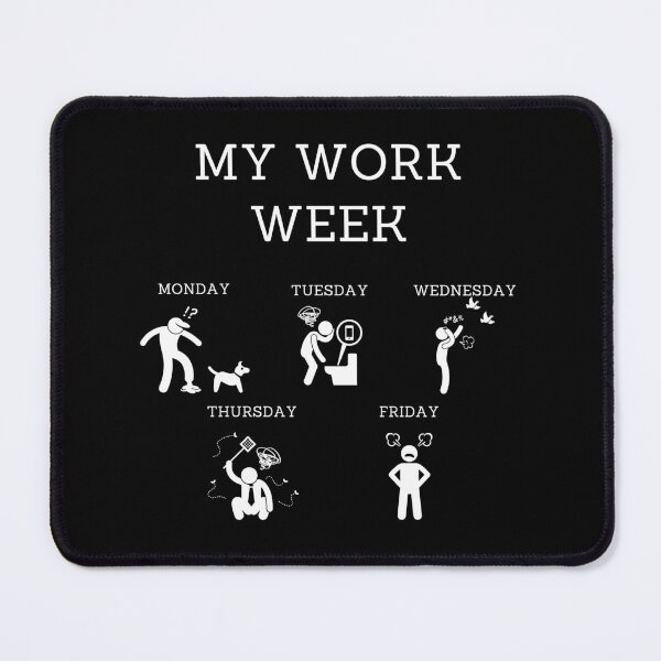 Item preview, My Work Week - Disaster Edition designed and sold by Glashu.