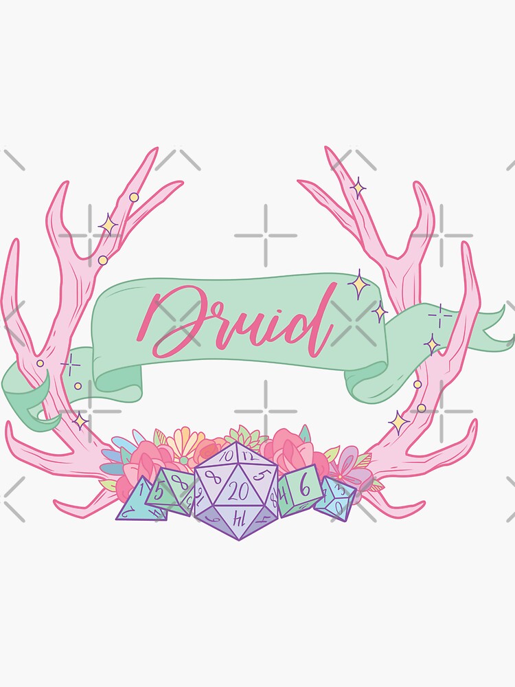 Druid Sticker For Sale By Sarahspivey Redbubble 3850