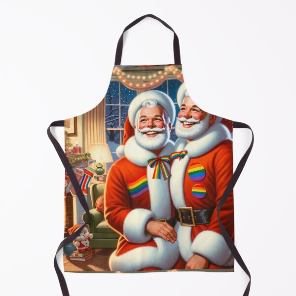 Item preview, Yuletide Cheer: Prideful Santa Duo designed and sold by matesart.
