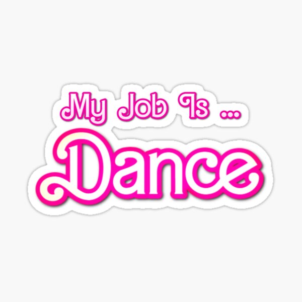 Item preview, My Job Is Dance Pink Retro Funny Dancing Mom Women Girls  designed and sold by DigitalMaestro.