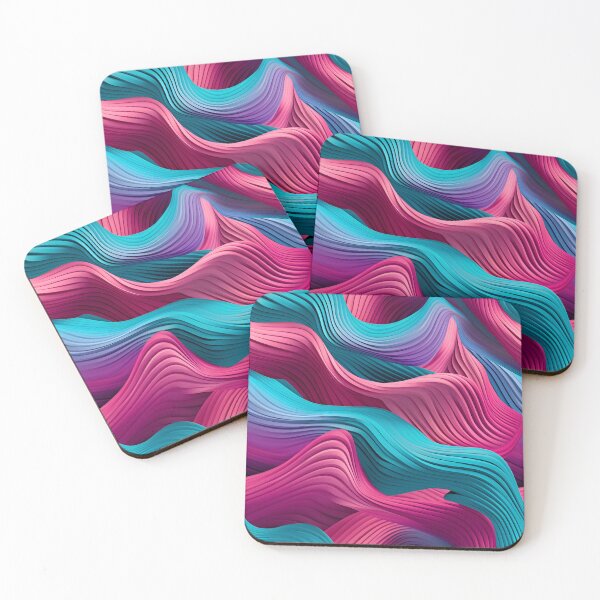Item preview, Luminous Wave Rhythms Art designed and sold by VectorPlace.
