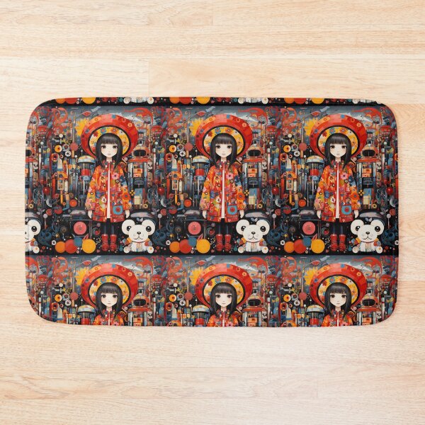 Item preview, Christmas Girl in whimsical theme   designed and sold by Richie-Jeep.