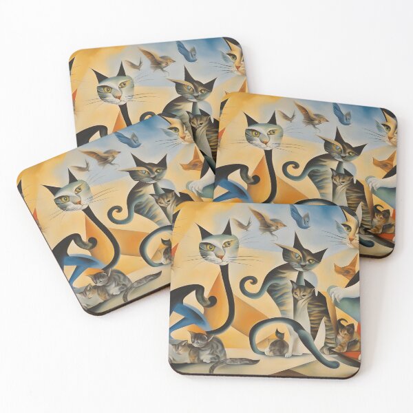Item preview, Abstract Feline Expressions designed and sold by Daniel Dudgeon.