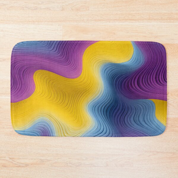 Item preview, Abstract Topography in Vivid Hues designed and sold by VectorPlace.