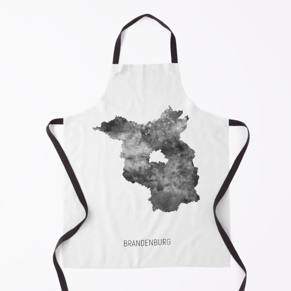 Item preview, Brandenburg Watercolor Map designed and sold by ArtPrints.