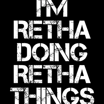 Artwork thumbnail, Retha Name - Retha Doing Retha Things by LindenAverhart3