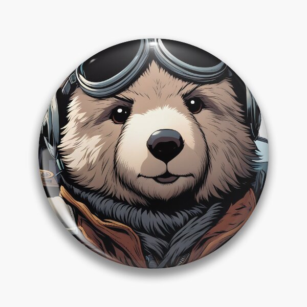 Item preview, Teddy as a pilot designed and sold by Colin Bentham.