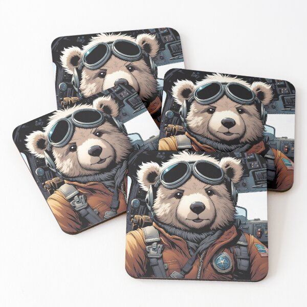 Item preview, Teddy as a pilot designed and sold by Colin Bentham.