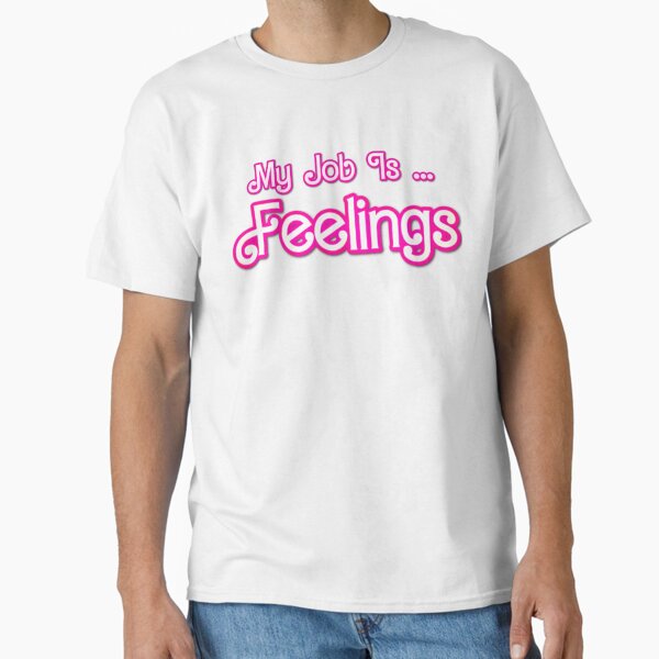 Item preview, My Job Is Feelings Funny Retro Pink Style Therapist Emotion designed and sold by DigitalMaestro.