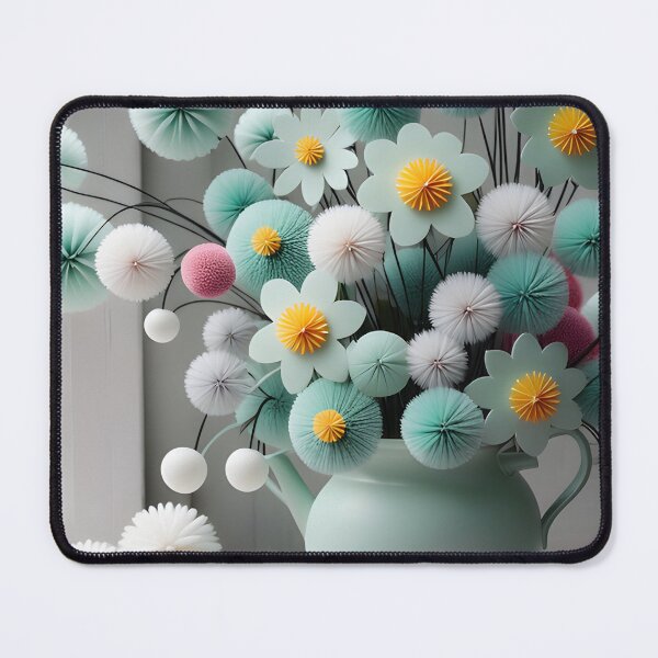 Item preview, Pastel flowers in a vase/1 designed and sold by My-fake-places.