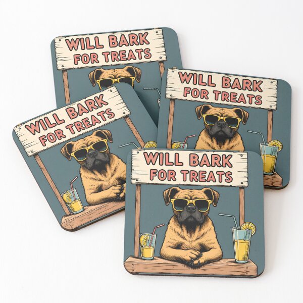 Item preview, Cool Canine's Treat Time designed and sold by VectorPlace.