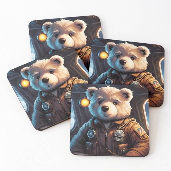 Item preview, Teddy as a pilot designed and sold by Colin Bentham.