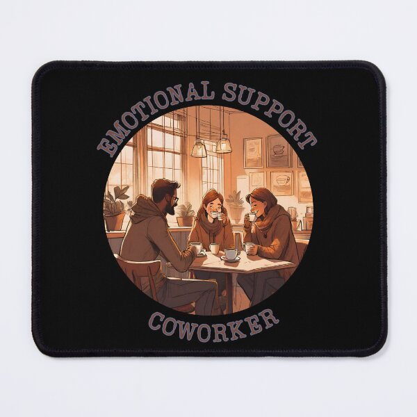 Item preview, Emotional Support Coworker Whimsical Office Ally designed and sold by ChicTrendz.