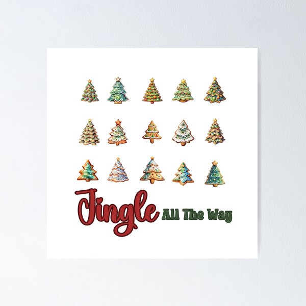 Jingle Bells, jingle all the way, Merry Christmas Cards