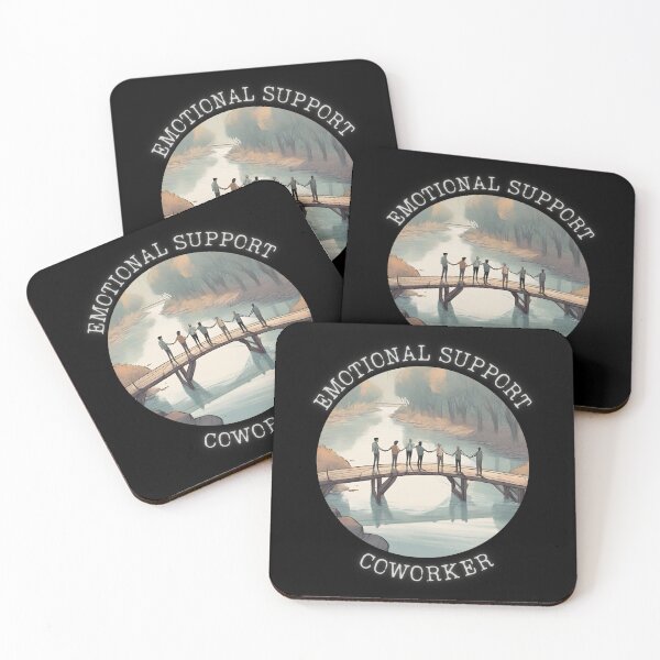 Item preview, Emotional Support Coworker Motivational Companion for Success designed and sold by ChicTrendz.