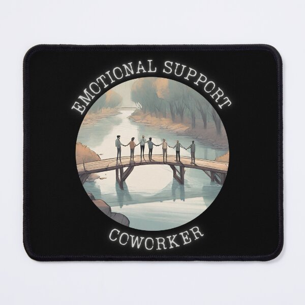 Item preview, Emotional Support Coworker Motivational Companion for Success designed and sold by ChicTrendz.