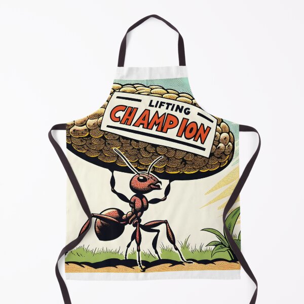 Item preview, Ant's Herculean Feat Illustrated designed and sold by VectorPlace.