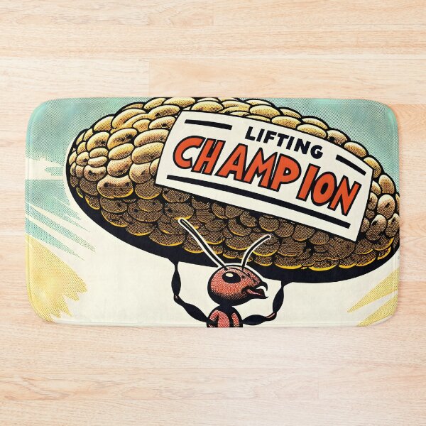 Item preview, Ant's Herculean Feat Illustrated designed and sold by VectorPlace.