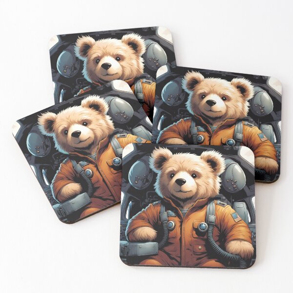 Item preview, Teddy as a pilot designed and sold by Colin Bentham.