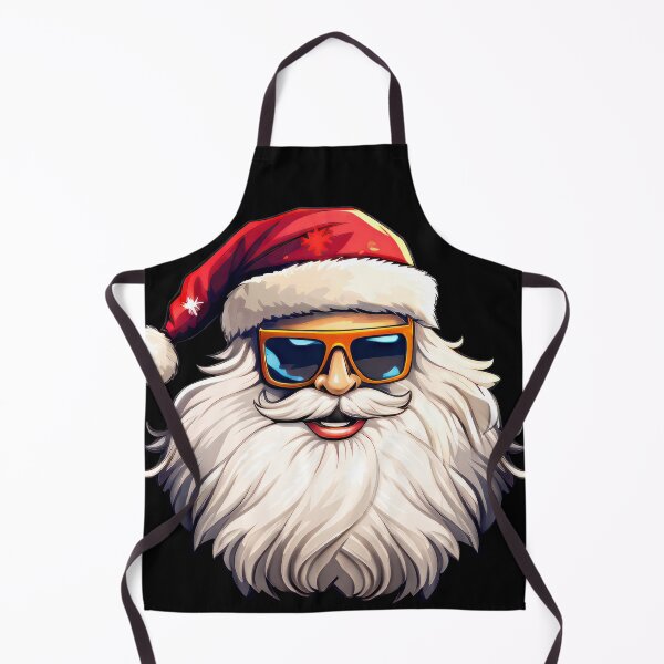 Item preview, santa claus wearing sunglasses designed and sold by MagicColorPrint.