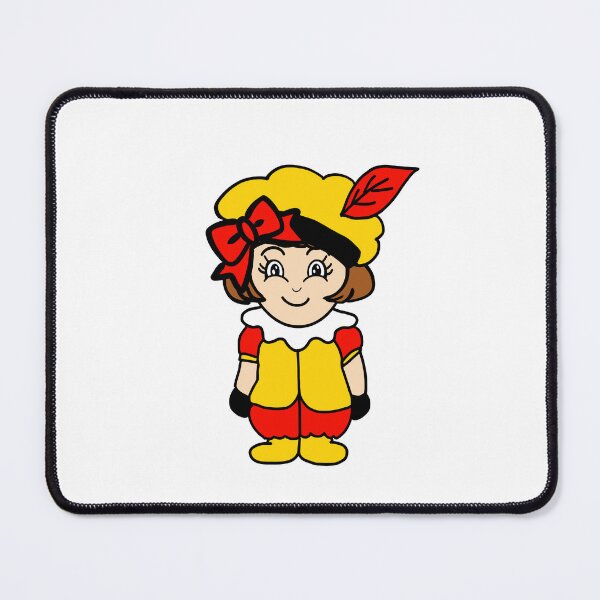 Item preview, Pietje Sinterklaas met strik geel rood zwart  designed and sold by Krissys-Art.
