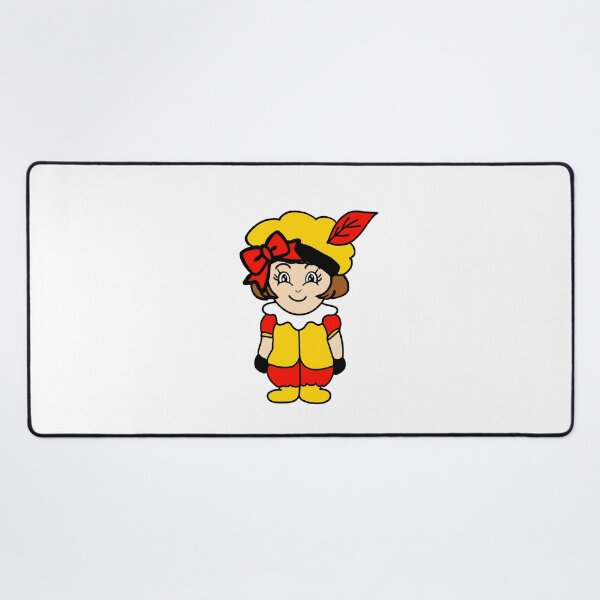 Item preview, Pietje Sinterklaas met strik geel rood zwart  designed and sold by Krissys-Art.