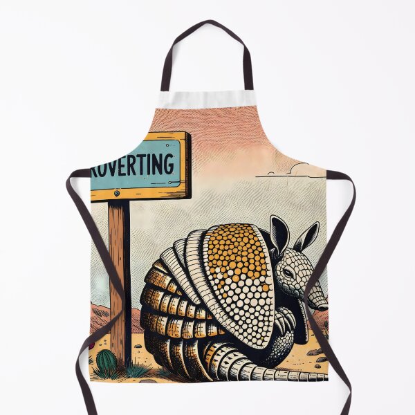 Item preview, Armadillo's Desert Retreat Illustration designed and sold by VectorPlace.