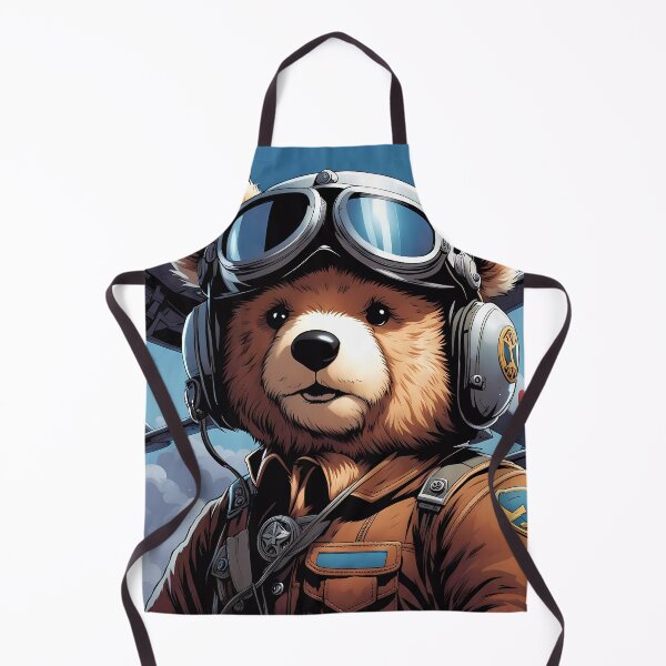 Item preview, Teddy as a pilot designed and sold by Colin Bentham.