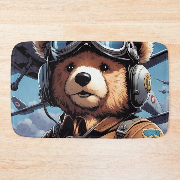 Item preview, Teddy as a pilot designed and sold by Colin Bentham.