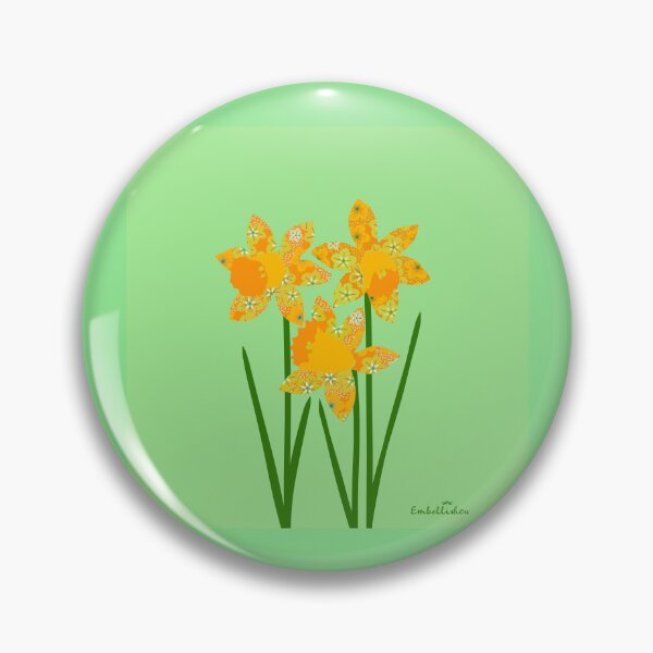 Artikelvorschau, Blossom Reverie Daffodils entworfen und verkauft von Sarah Abbott-Vaughan.