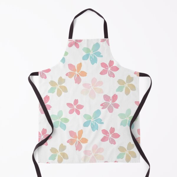 Item preview, Pastel Simple Cherry Blossoms on White designed and sold by craftyvixenart.