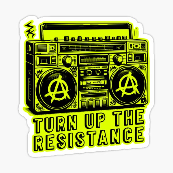 Item preview, Turn Up The Resistance designed and sold by Ezekiel-Strange.