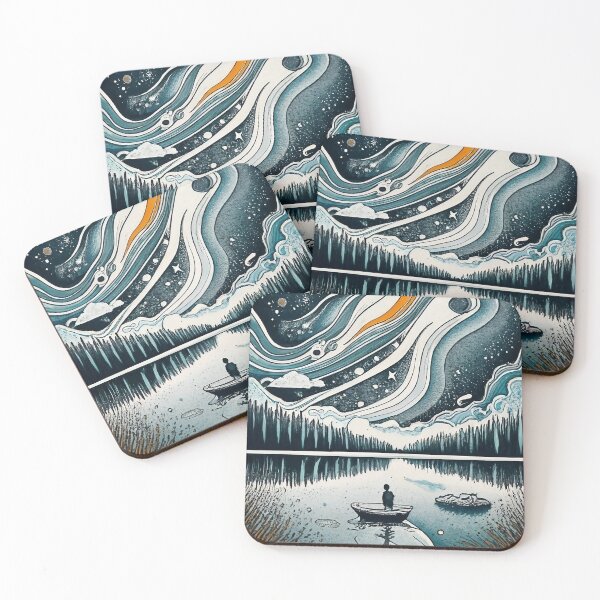 Item preview, A boy on a lake with a boat designed and sold by Aktio  Design.