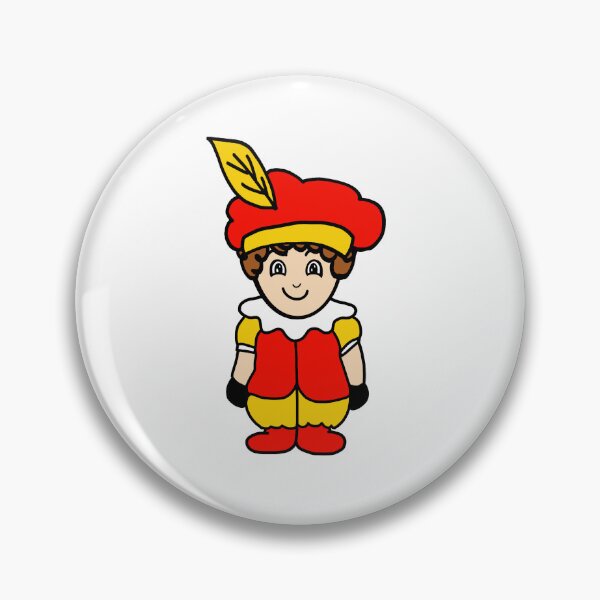 Item preview, Pietje Sinterklaas Rood geel designed and sold by Krissys-Art.
