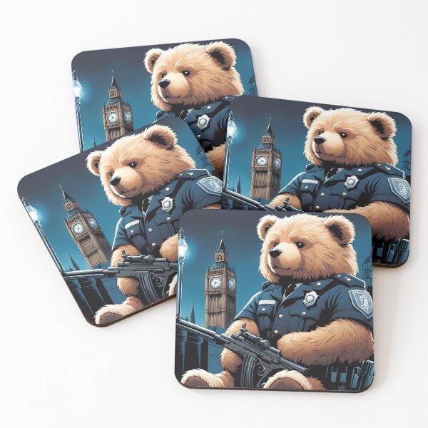Item preview, Teddy as a Policeman designed and sold by Colin Bentham.