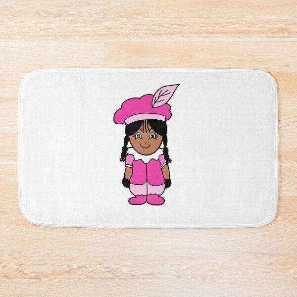 Item preview, Roze Pietje met vlechtjes Sinterklaas  designed and sold by Krissys-Art.