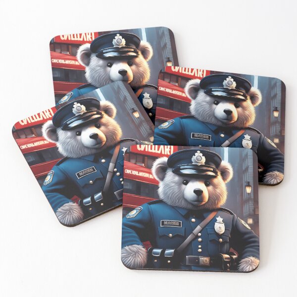 Item preview, Teddy as a Policeman designed and sold by Colin Bentham.